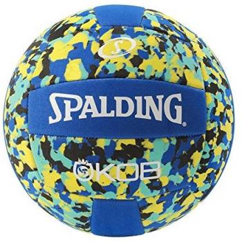 Spalding KOB 72-352Z Balón de Baloncesto, Unisex, Azul/Amarillo, 5