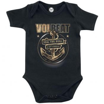 Volbeat Anchor Body Bebé Negro 68/74