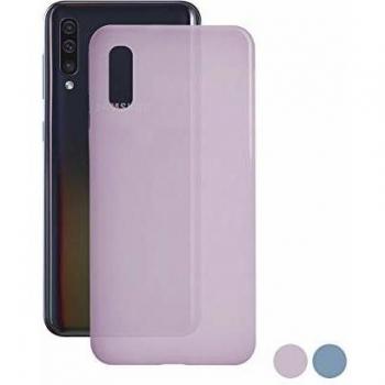 KSIX smart your tech Funda para Galaxy A50, Galaxy A30S, Flexible, Rosa