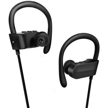 Hoidokly Auriculares Bluetooth 4.1 Cascos Inalámbricos Deportivos con Micrófono, reducción de Ruido, IPX5 Impermeable, Sonido Estéreo, Auricular para movil con Manos Libres