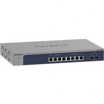 NETGEAR MS510TXM 8-Port Multi-Gigabit/10G Ethernet Smart Managed Pro Switch with 2 SFP+ Ports