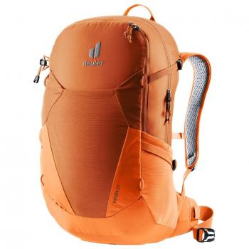 Mochila Deuter Futura 23L para Senderismo - Cómoda y Espaciosa en Color Castaño/Mandarina