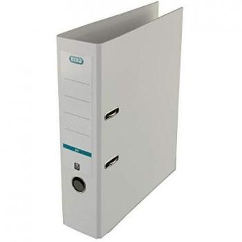 Carpeta Ordner Smart Pro A4, 80 mm, PP/Papel, Blanco con lomo intercambiable