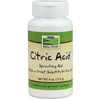 NOW Foods Citric Acid 100% Pure 4 Ounces