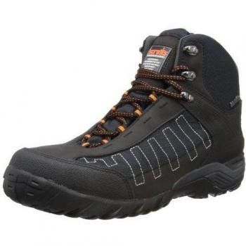 Proteq Sicherheitsschuhe S1P wasserdicht Juro  Schwarz - Calzado de protección unisex, Negro, 44