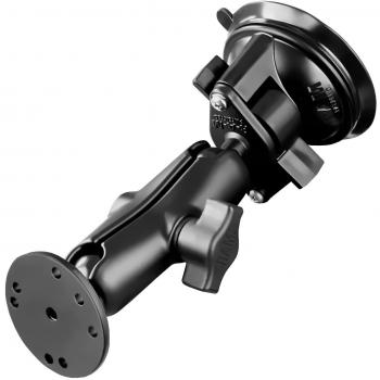 Soporte de Ventosa RAM-B-166-202U con Base Redonda/Trapezoidal y Conector de 90mm