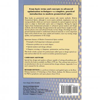 Óptica Geométrica Moderna (con ftp) - Libro de tapa dura