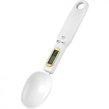 Jerrybox Báscula de Cocina, Cuchara Digital, Medidora Electrónica con Precisión de 0.1g