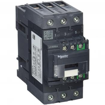 Contactor de potencia TeSys D 3P AC-3 50A bobina 48-130VCA-VDC LC1D50AEHE de Schneider Electric