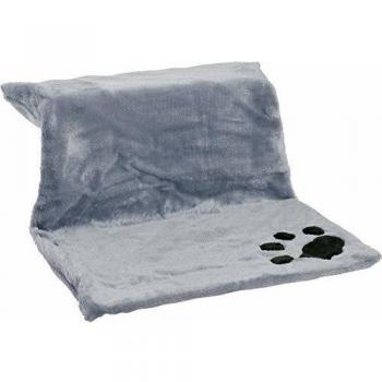 Cama Radiador para Gatos Gris con Diseño Acolchado