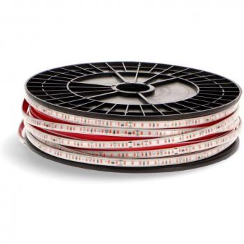 Tira de LED 500W 220VAC SMD2825 10W/m IP65 Sin Rectificador (50 metros) Blanco Frío 6000K
