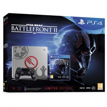 PlayStation 4 Slim 1TB Edición Limitada Star Wars + Star Wars Battlefront II Deluxe Edition