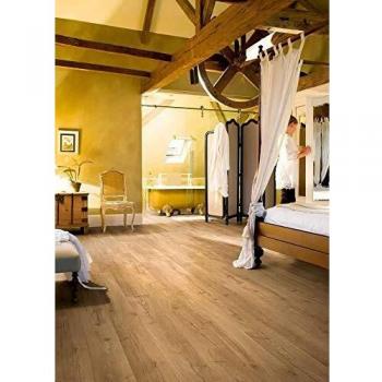 Suelo Laminado Quick-Step Roble Clásico Natural IM1848 AC4 8mm 1,835m² V-Fuga