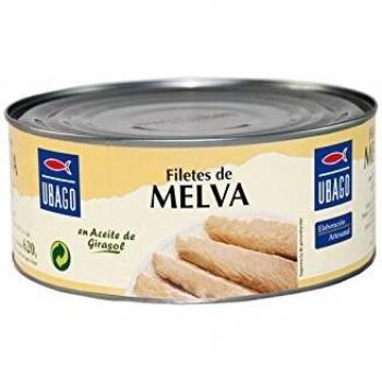 Filetes De Melva En Aceite De Girasol Ubago 950G