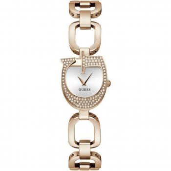 Guess - Reloj de mujer Gia GW0683L3 de acero con correa oro rosa