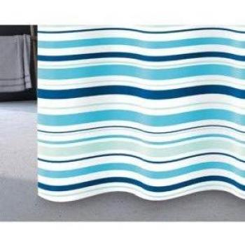 Gedy - Cortina G-Righe Azul 180X200