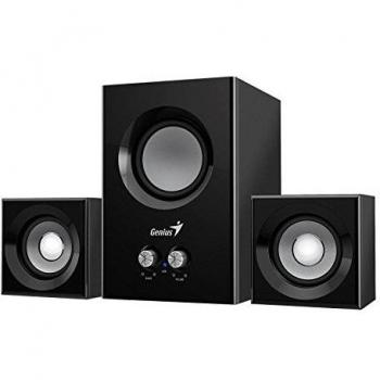 Genius SW-2.1 375 Conjunto de Altavoces 2.1 Canales 12 W Negro - Set de Altavoces