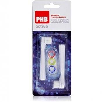 PHB Active Electric Toothbrush Head Refill Pack of 2