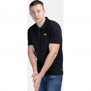 Lonsdale London Whalton Short Sleeve Polo Shirt for Men - Black - Size S