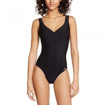 Haute pression 822 - Traje de baño de una pieza para mujer, color negro, talla 46