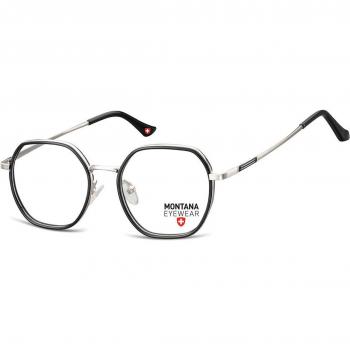 Montana Eyewear M-MTR583 M-MTR583F Armazones y Gafas Recetadas para Hombre Negras