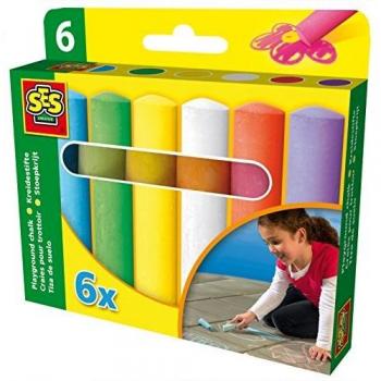Ses Outdoor Estuche 6 tizas para suelo