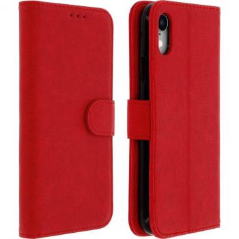Funda tipo cartera roja para Apple iPhone XR