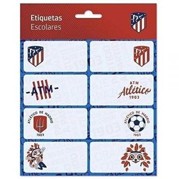 ETIQUETAS ESCOLRES ATLETICO DE MADRID 16U.
