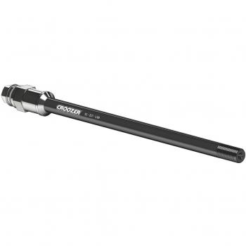 Adaptador de Eje Pasante Croozer 12x197 para Fatbike (217 mm, Rosca 1.00) - Negro