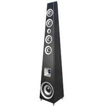 ALTAVOCES SWISS-GO BLUETOOTH PORTATIL USB/FM 120W MADERA NEGRO LIRA SWI303243
