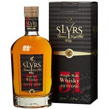 Slyrs Whisky Malt Single 51% Vol. 0,7 L en caja de regalo