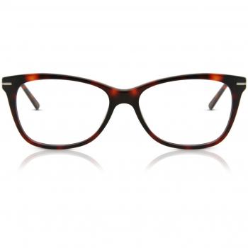 Gafas Recetadas Cuadrado Montura Completa Plástico Tortoiseshell para Mujer - Gafas Anti-Azules - SmartBuy Collection