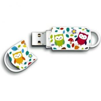 Integral 8GB Owls 8GB USB 2.0 Multi unidad flash USB - Memoria USB
