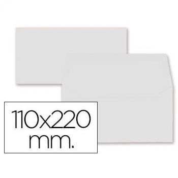 Liderpapel - Sb61 Pack De 9 Sobres, 110 X 220 Mm, Color Blanco