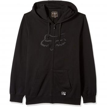 Fox Hombre Sudadera con Capucha - Negro - Large