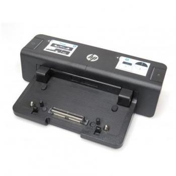 Estación de Acoplamiento HP 2012 90W - Docking Station con VGA, DVI, DP, 4x USB, COM, LAN y LPT para Europa