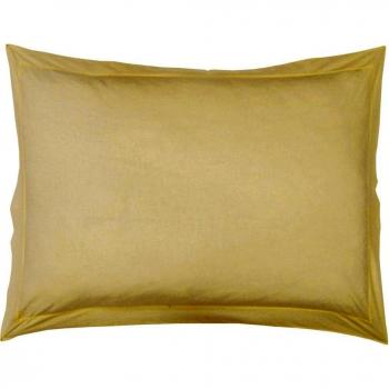 Douceur D'Intérieur  - 1640714, Funda De Almohada , 50 X 70 Cm , Lit Uni , Liso 57 Hilos , Beige