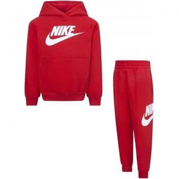 Nike Kids Club Fleece Tracksuit Set - Red - Size 4-5 Years
