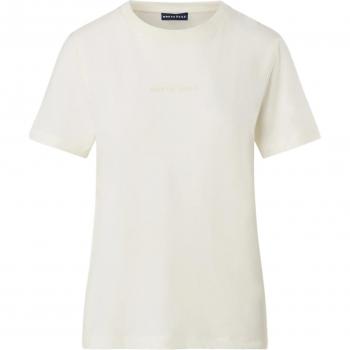 North Sails Women's White Cotton Printed T-Shirt - Size L