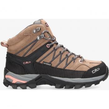 Botas de trekking CMP Rigel Mid WP para mujer, color marrón claro, talla 39