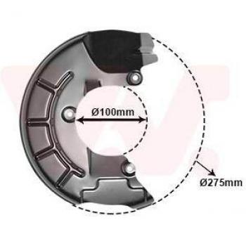 Van Wezel 5829372 - Refuerzo para parachoques