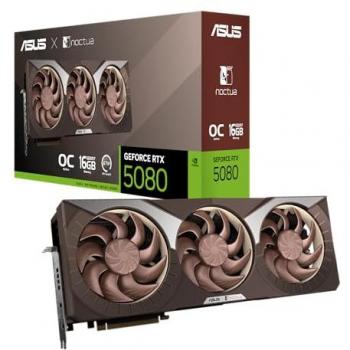 ASUS GeForce RTX 5080 Noctua OC Edition 16GB GDDR7 Gaming Graphics Card