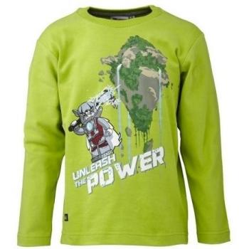 LEGO Wear Chima - Camiseta de manga larga con cuello redondo para niño, color lima 848, talla talla alemana: 146