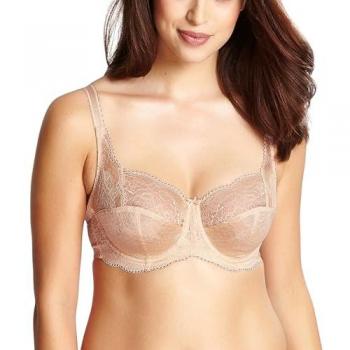 Panache Clara Full Coverage Underwire Bra in Nude, Size 30E