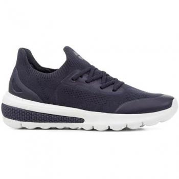 Zapatillas Geox Spherica Actif mujer, color negro y blanco, talla 40 EU