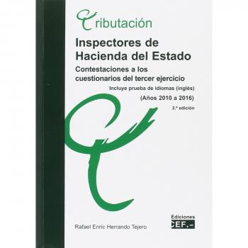 INSPECTORES DE HACIENDA DEL ESTADO. CONTESTACIONES A LOS CUESTIONARIOS DEL TERCER EJERCICIO