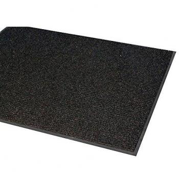 Estera Antideslizante de Charcoal 0.8m x 1.2m con Superficie Acanalada para Captura de Suciedad