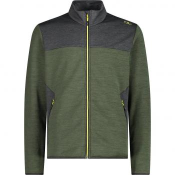 CMP Oil Green Melange Men's Jacket 33E5977