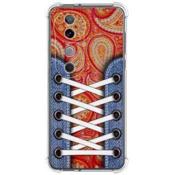 Funda Antigolpes de Silicona para Vivo V40 5G Diseño Zapatillas 10