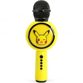 Micrófono de Karaoke LED Pokémon Pikachu con Altavoz Inalámbrico